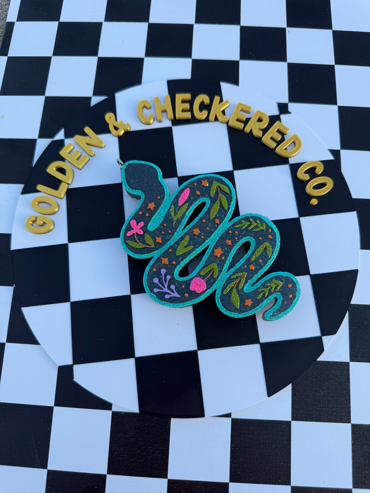 Floral Snake Freshie