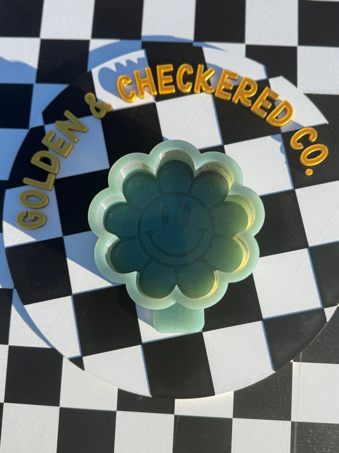 Smiley Flower Custom Freshie