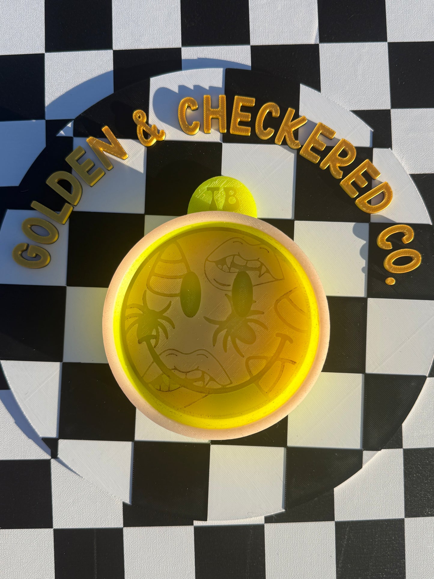 Candy Corn, Spider, Vampire Smiley Custom Freshie