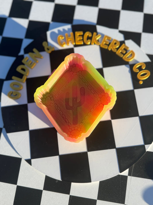 Western Cactus Custom Freshie