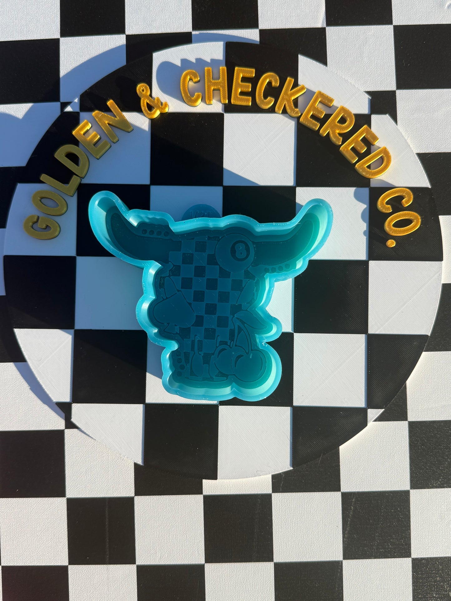Bull, Checkered Custom Freshie